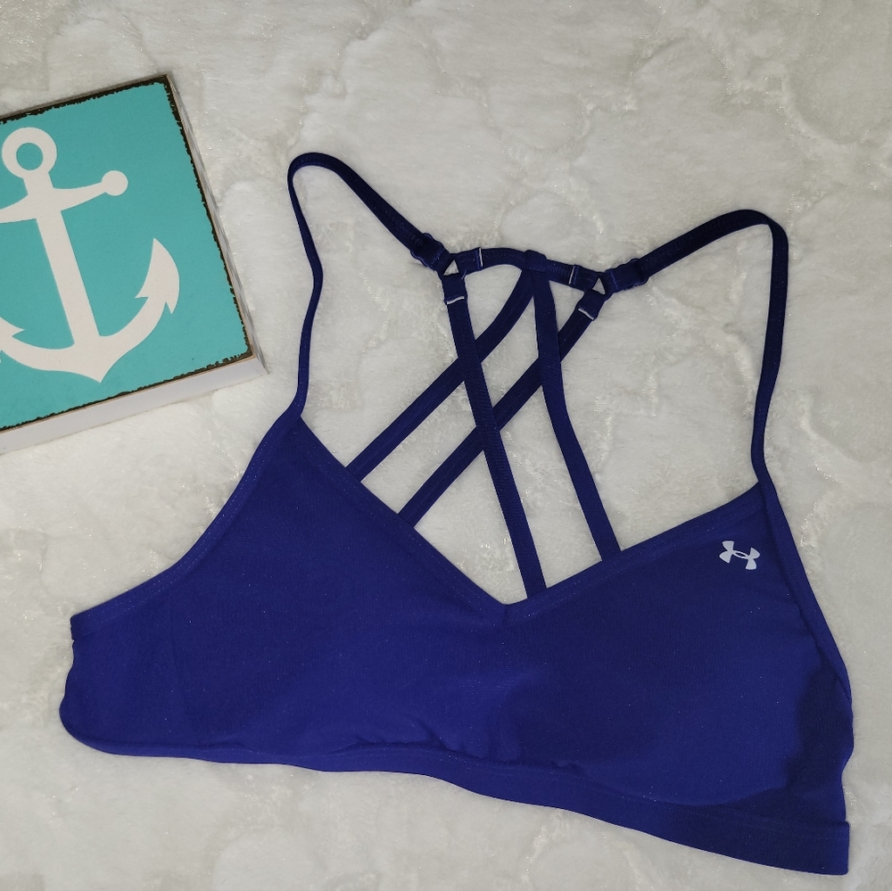 Under Armour Swim Top-Royal Blue, Sz. M